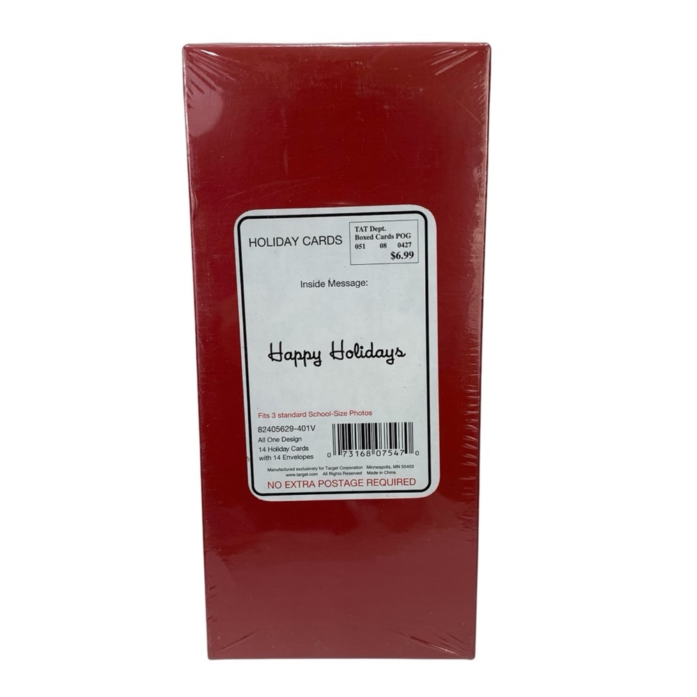 Christmas Holiday Greeting Cards Photo Insert - Picture 2 of 3